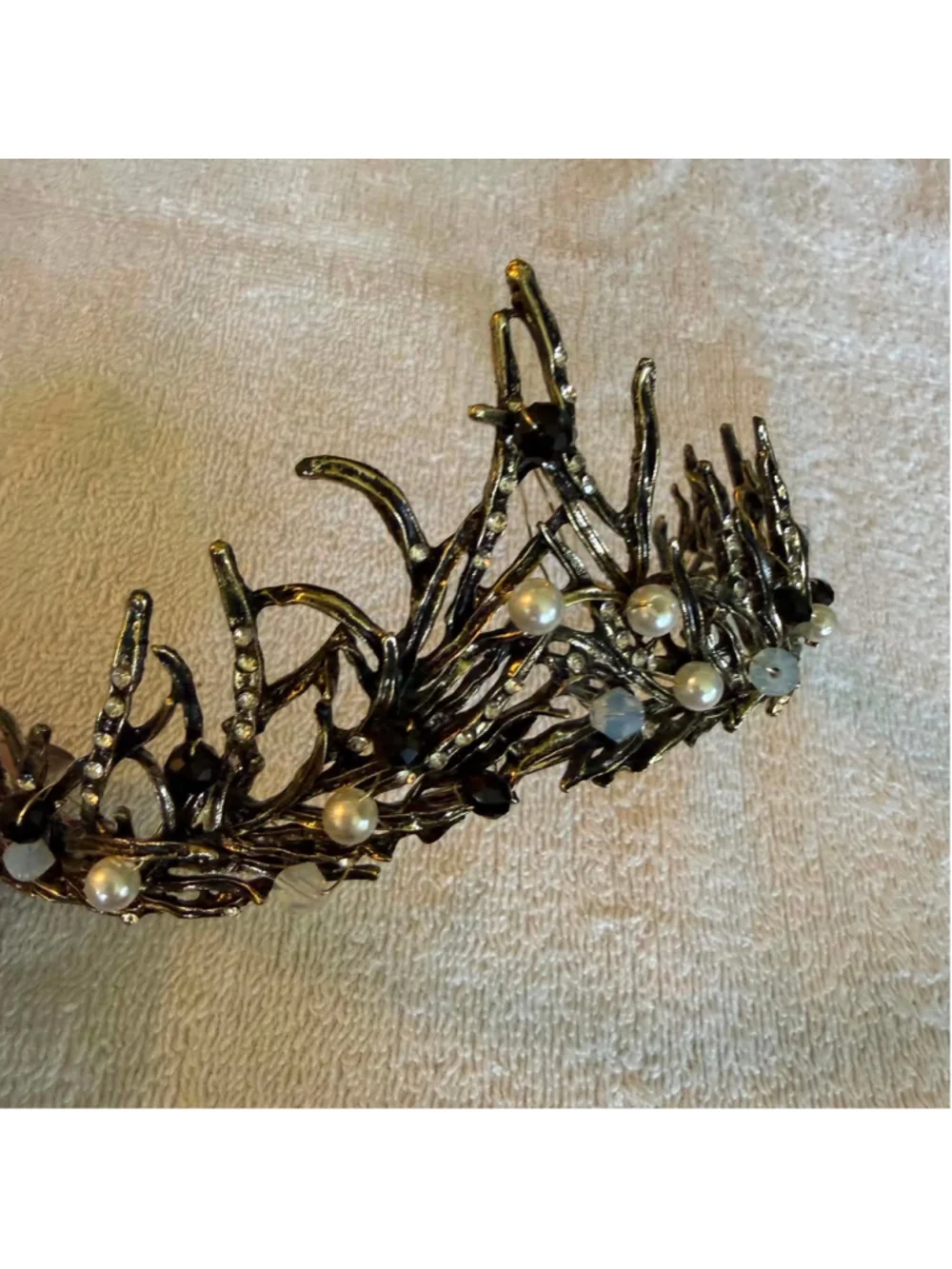 Women's Branch Tiara Hair Accessory Gold Black
